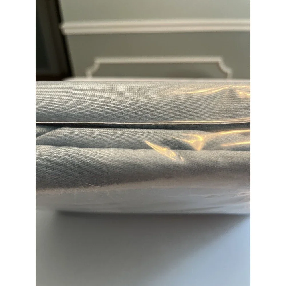 New - Bedsure Set Blue Duvet & Pillowcase - Twin Size